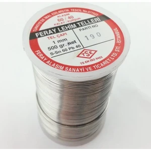 Lehim Teli 500Gr 1Mm 60/40