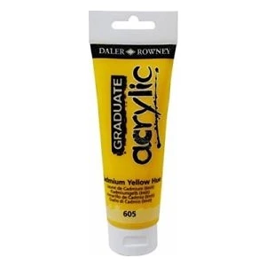 Daler Rowney Akrilik Boya 120 ML-605 Cadmium Yellow Hue