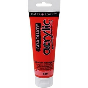 Daler Rowney Akrilik Boya 120 ML-619 Cadmium Orange Hue