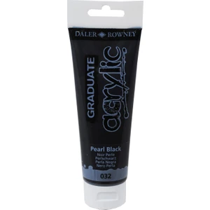 Daler Rowney Akrilik Boya 120 ML-032 Pearlescent Black