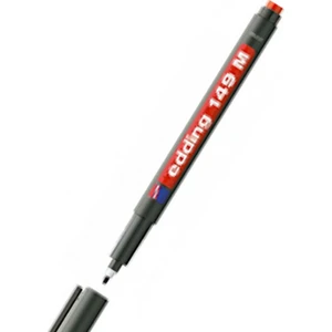 Asetat Kalemi Silgili E-149M Kırmızı