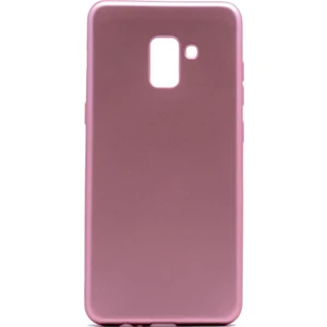 Samsung Galaxy A8 2018 Premier Silikon Kılıf Bronz + Ekran Koruyucu Cam