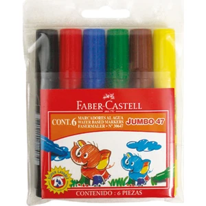 Jumbo 47 Markör 6'lı Poşet