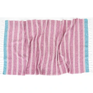 Violet %100 Pamuklu Peştemal Pembe 90x170