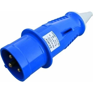 35-092  Cee Norm 3/32A 220V Düz Fiş