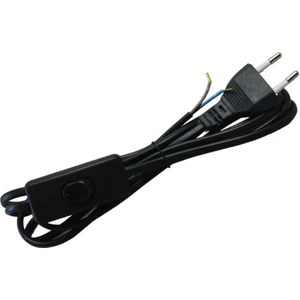 SekaTech Fişli Arapuarlı Kablo 2X0.5Mm (2Mt) Anahtarlı Kablo