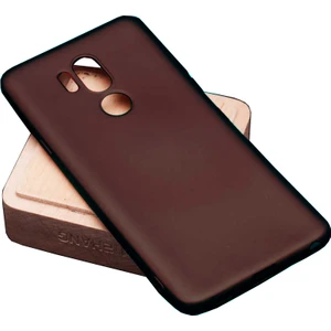 Case 4U LG G7 ThnkQ Kılıf Klasik Mat Renkli Yumuşak Premier Silikon Bordo