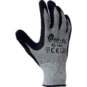 Bay-El Likralı Nitril Kaplama İş Eldiveni (10 Çift) - Montaj Eldiveni