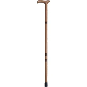 Vernikli Ahşap Baston 90 cm Kaliteli