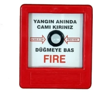 Yangın İhbar Butonu Kare