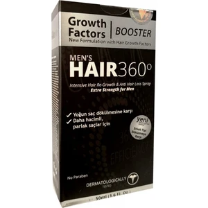 Hair 360 Booster Mens Hair Spray 50ml - Erkekler için Saç Spreyi