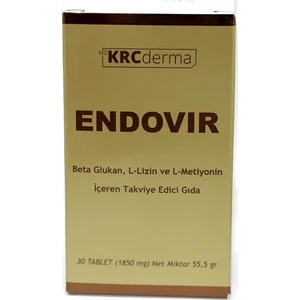 KRC Derma Endovir Takviye Edici Gıda 30 Tablet