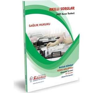 İlkumut Aöf - Sağlık Hukuku