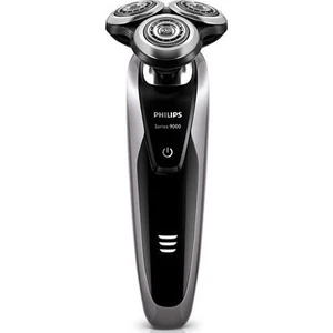 9000 Serisi S9111/26 Smart Clean Sistemli Islak Kuru Sarjlı Tıraş Makinesi Bıyık Favori Düzeltici ile   (Çanta Hediyeli)