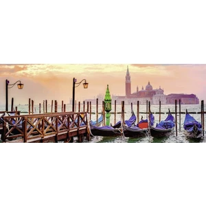 1000 Parçalı  Panoramik Puzzle Gondolas-150823