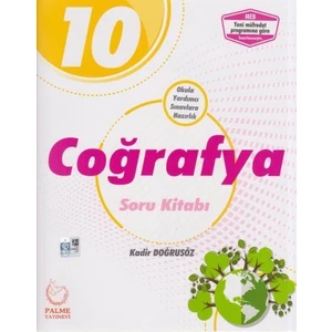 Palme Yayıncılık 10. Sınıf Coğrafya Soru Kitabı