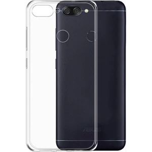 Case 4U Asus ZenFone Max Plus ( ZB570TL ) Silikon Arka Kapak - Şeffaf