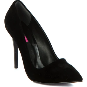 Fox Shoes Siyah Kadın Topuklu Ayakkabı 8922151902