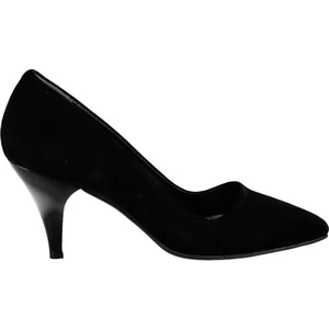 Fox Shoes Siyah Kadın Topuklu Ayakkabı A922151102