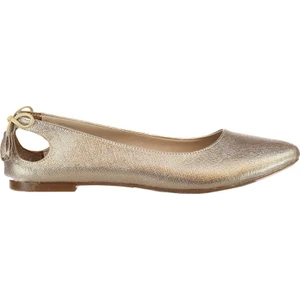 Fox Shoes Platin Kadın Babet B290080109