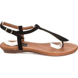 Fox Shoes Siyah Kadın Sandalet B548393502