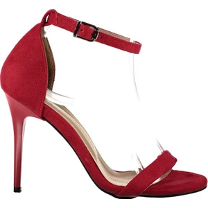 Fox Shoes Kırmızı Kadın Topuklu Ayakkabı B922112602