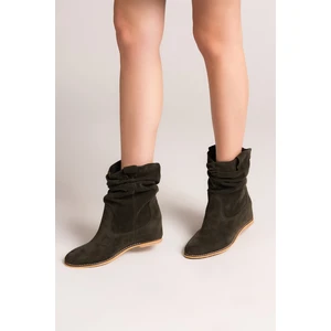 Fox Shoes Haki Kadın Bot C735041202