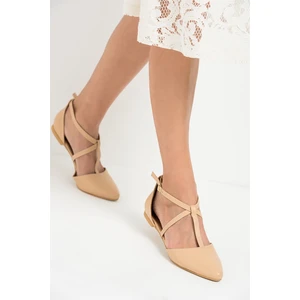 Fox Shoes Ten Kadın Babet D726537309