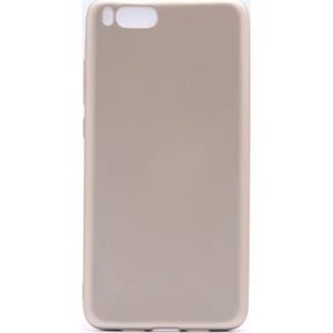Case 4U Xiaomi Mi Note 3 Kılıf Klasik Mat Renkli Yumuşak Premier Silikon Altın
