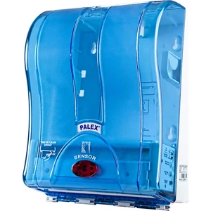 3491-1 Prestij Otomatik Havlu Dispenseri 21 CM Şeffaf Mavi