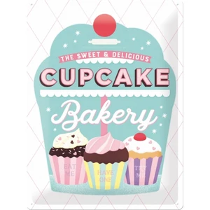Nostalgic Art Cupcake Bakery Metal Pano