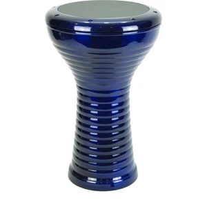 Boru Desenli Döküm Darbuka Mavi DDBD28BL