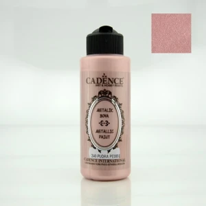Pudra Pembe Akrilik Ahşap Metalik Boya 120 ML