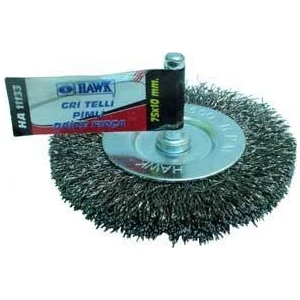 11131 Daire Fırça Gri Tel 60 x 8 mm.