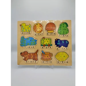 Ahşap Puzzle Matematik Abc-0017