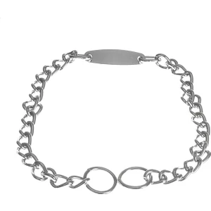 İsimlikli Zincir Köpek Tasması 1.6 Mm / 30 Cm