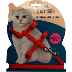 Ans Kedi Göğüs Bel Tasması Kırmızı