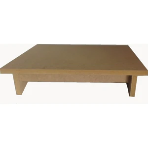 Wooden Gold Masa Altı Ayak Desteği Ergonomik ve Boyanabilir MDF
