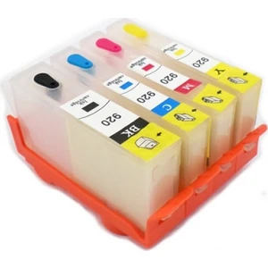 CESCESOR HP 364 Uyumlu Kolay Dolan Kartuş - 4 Renk
