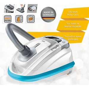 Crooser Eco 2.0 Elektrikli Süpürge (Made In Germany)