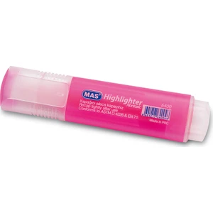 Mas 6400 Fosforlu Kalem Pembe