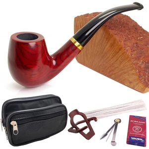 Pipo Başlangıç Seti - Sandalwood Ahşap Pipo Ps95