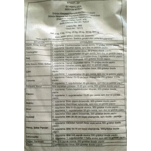 ETİDOT-67 BORLU GÜBRE 5 Kg