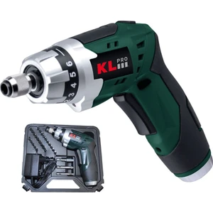 KL Pro  KLNM3613 3.6Volt /1,3Ah Li-ion Şarjlı Tornavida + 45 Parça Vidalama ucu