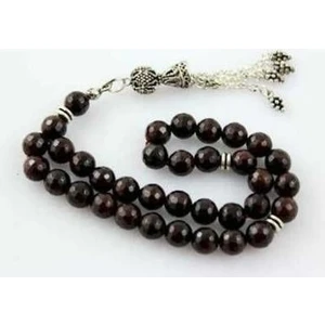 Rd Ekoavm Kişiye Özel Granat (Lal-Garnet) Taşı 8 Mm Doğal Taş Tesbih Faset Kesim Tesbih