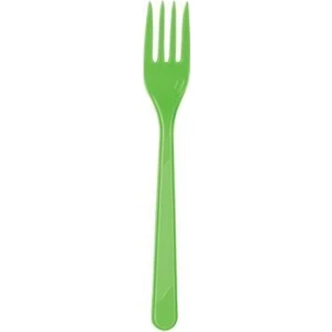 Yeşil Plastik Çatal