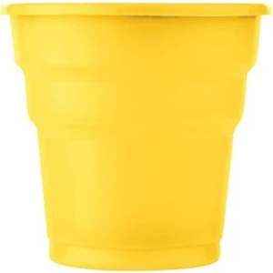 Plastik Sarı Bardak