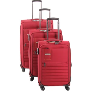 Mçs Üçlü Lüx Kumaş Valiz Seti V102