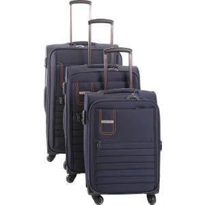 Mçs Üçlü Lüx Kumaş Valiz Seti V102