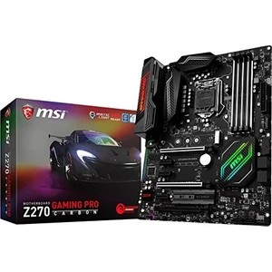 Z270 Gaming PRO CARBON Intel Z270 3800MHz (OC) DDR4 Soket 1151 ATX Anakart